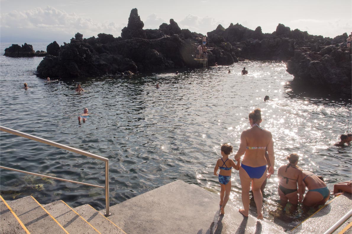 Best Sustainable destinations in Europe - Azores - Sao Jorge Island - Poca das Fadres pool in Velas - copyright Emma Jones - European Best Destinations