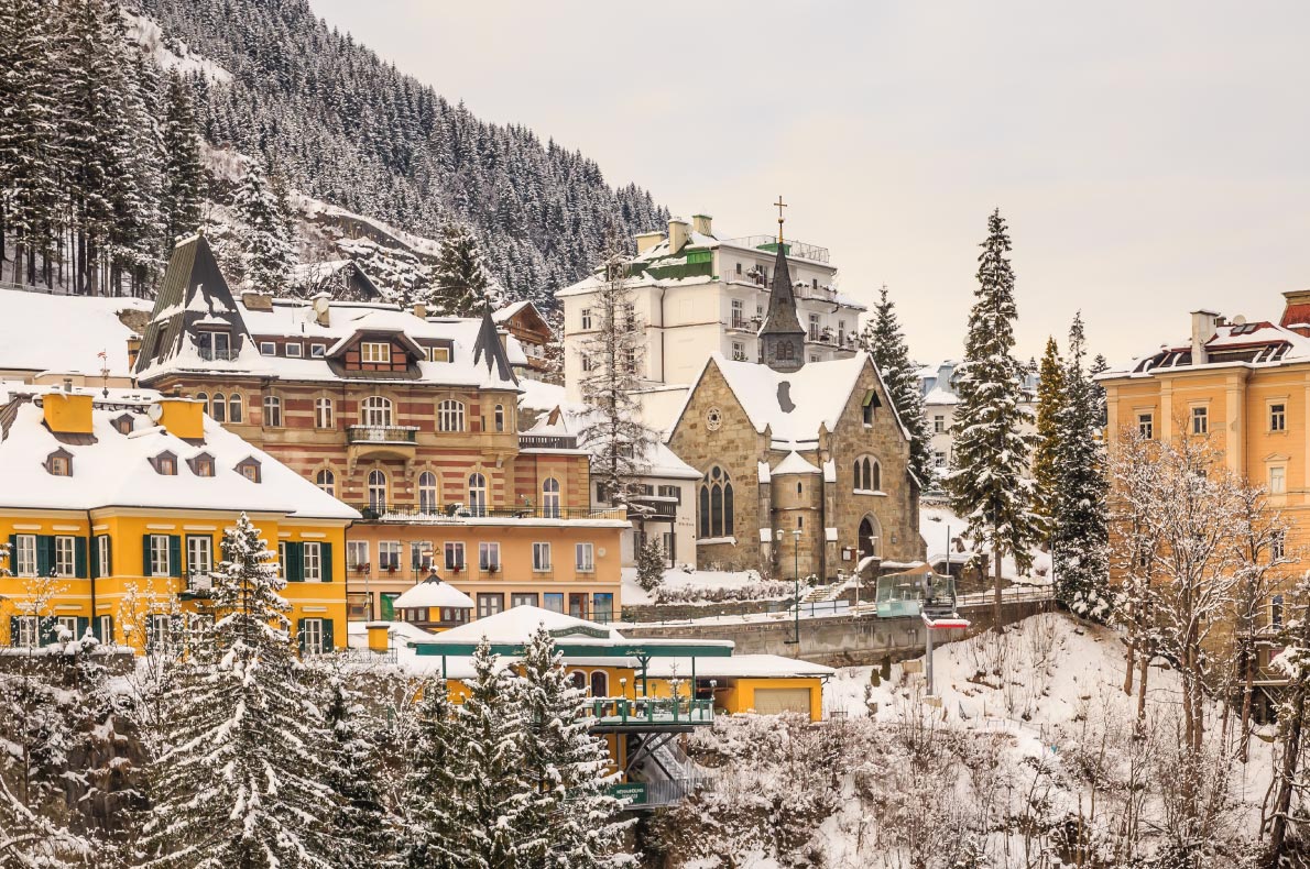 Best ski resorts in Austria - Bad Gastein Ski Resort