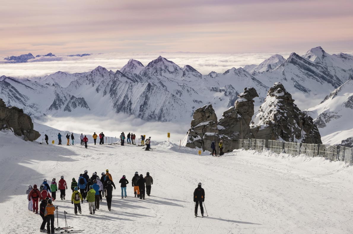 Best ski resorts in Austria - Hintertux Glacier Ski Resort