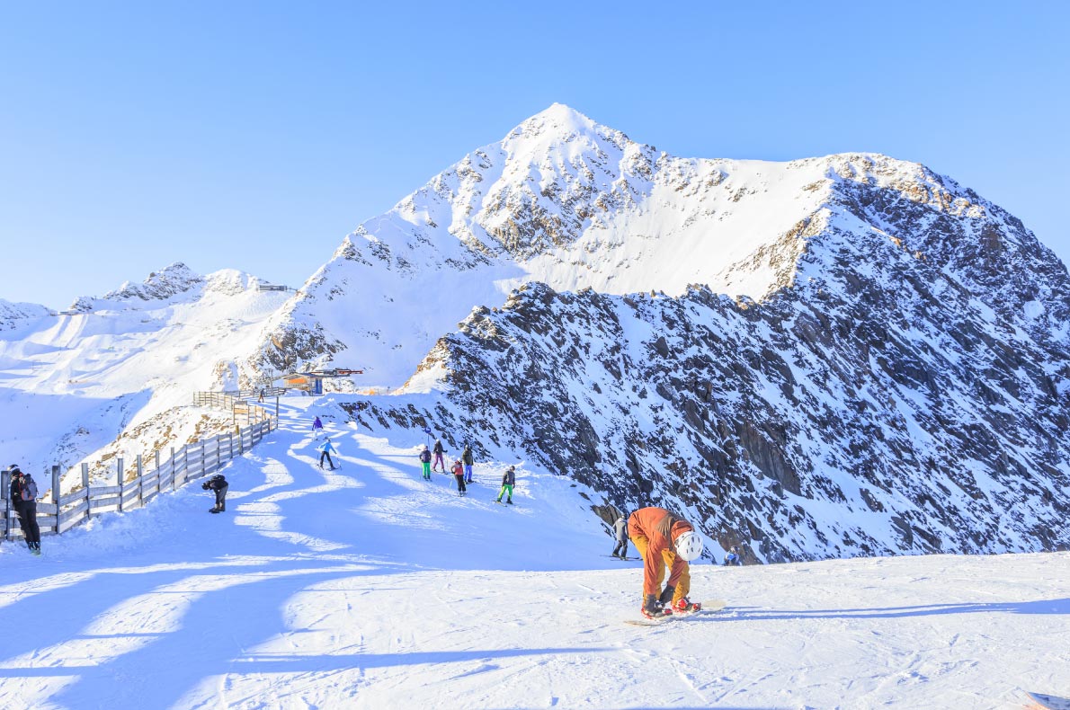 Best Ski resorts in Austria - Stubai Ski Resort