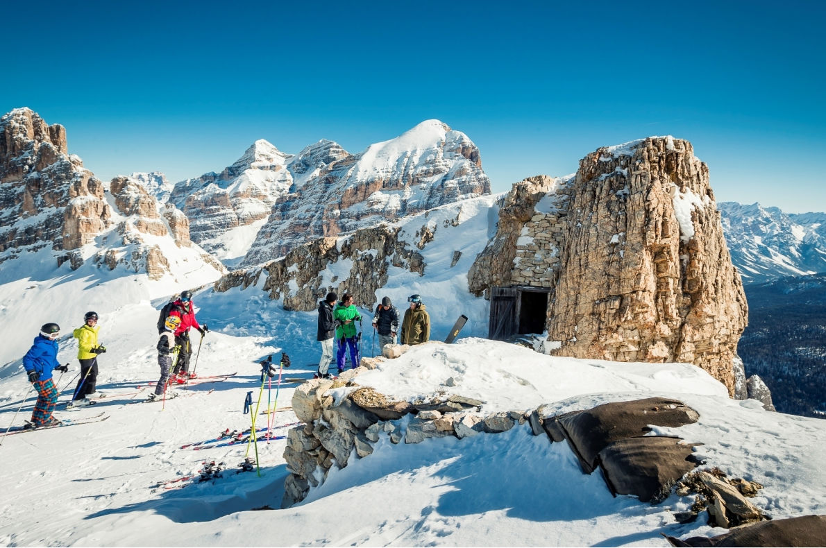 Best ski resorts in Europe - Cortina d'Ampezzo copyright www.bandion.it 