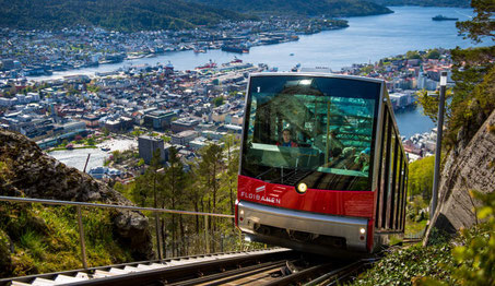 Best things to do in Bergen - Funicular Copyright VisitNorway