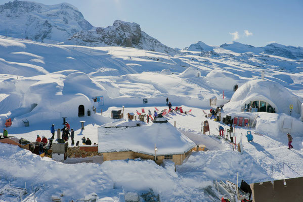 European Best Ski Resorts - Zermatt copyright Iglu Dorf