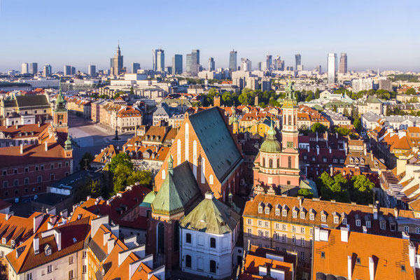 Warsaw European Best Destinations - Panorama_Old Town_fot. F. Kwiatkowski © City of Warsaw