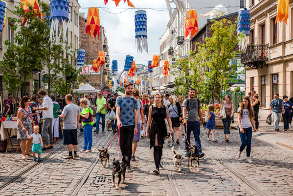 Warsaw European Best Destinations -Otwarta Ząbkowska Festival - Dog Parade © City of Warsaw