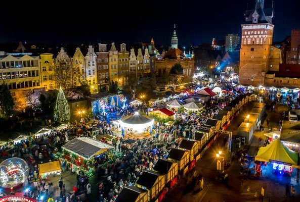 Best Christmas Markets in Europe - Gdansk Christmas Market -  Copyright Visit Gdansk