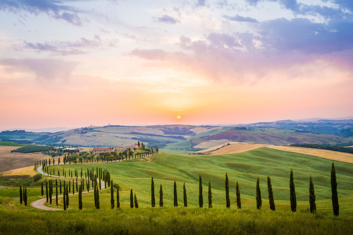 Most beaufitul landscapes in Europe - Tuscany Italy Copyright Francesco R. Iacomino - European Best Destinations